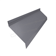 Ламель-Жалюзи 40мм 125/25/40 х 2500 (VALORI Д-20-Grey\Grey-0.5)