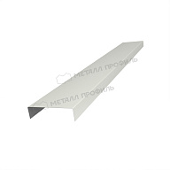 Планка декоративная на столб 60мм 17х62 х 2000 NormanMP (ПЭ-01-9010-0.5)