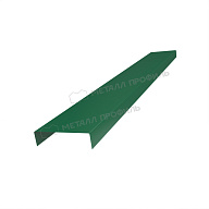 Планка декоративная на столб 60мм 17х62 х 2500 (ПЭД-01-6005\6005-0.45)