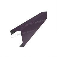 Планка угла декоративная на столб 40мм 42х62 х 2500 (VALORI-20-Violet-0.5)