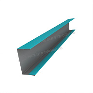 Планка стойки забора 60мм 35х60 х 2000 (ПЭ-01-5021-0.45)