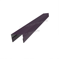 Планка крышки забора 40мм 30х45 х 2500 (VALORI-20-Violet-0.5)